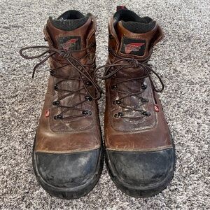 Red Wing 436 Safety Toe Waterproof Leather Work Boots ASTM F 2892-11 EH Size 14D